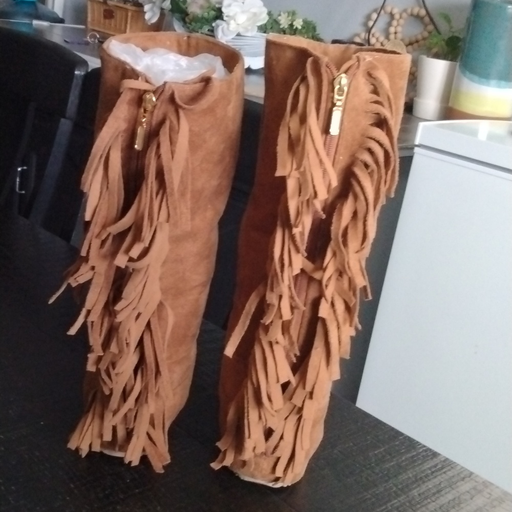 SUEDE SANDALS - Picture 5 of 14